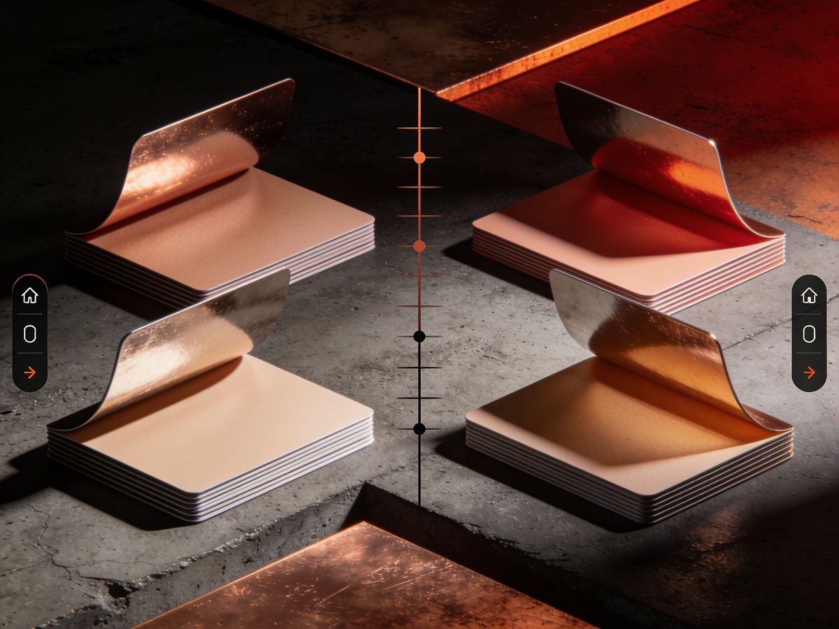 Comparison of skin tones with different metallic reflectors